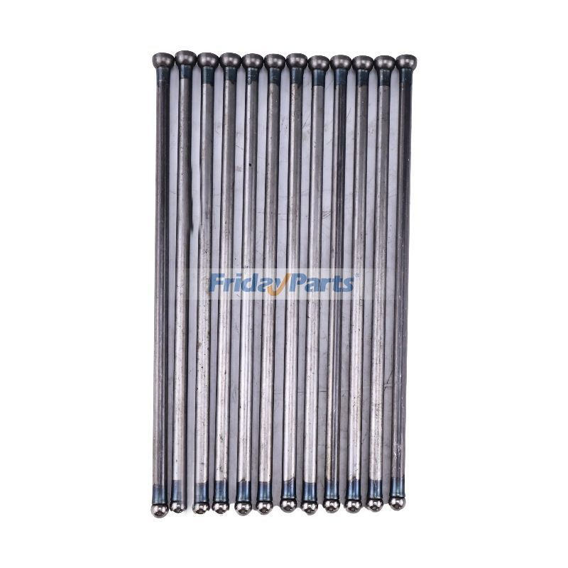 12 Pieces Push Rod R107731 for John Deere 310J 410J 9450 S430 160P 200G 5085M 5090E Engine 4045DT056