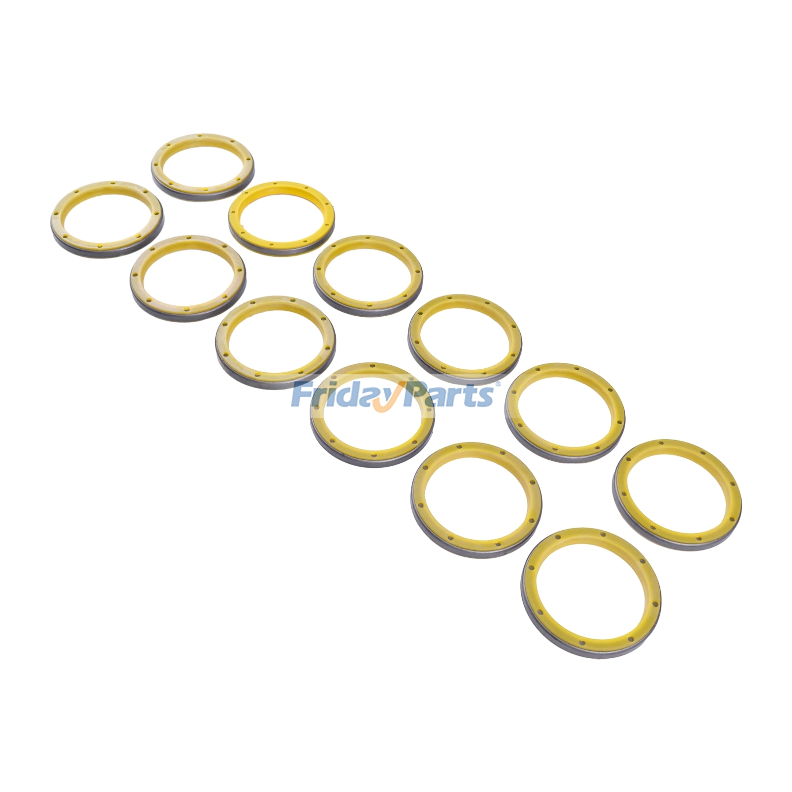 12 peças de vedação 7K-9203 para motor Caterpillar CAT 3054 3056 3114 3116 3126 3204 3304 3306 3306B C13 C4.4 C6.6 C7 C7.1 C9.3 para Compactador,Motor,Carregadora ,Motoniveladora,Skidder,Trator