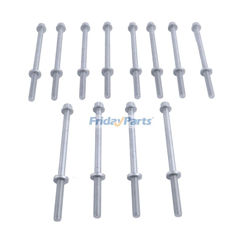 12 Pieces Turbo Cylinder Head Bolt 11095-AA042 for Impreza Forester XT Legacy GT WRX STI