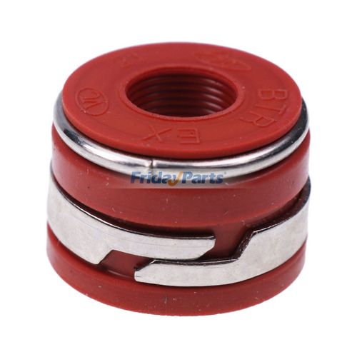 4895347 12 Pieces Valve Stem Seal for Komatsu Loader WB91R-5 WB93R-5 WB93S-5 ...