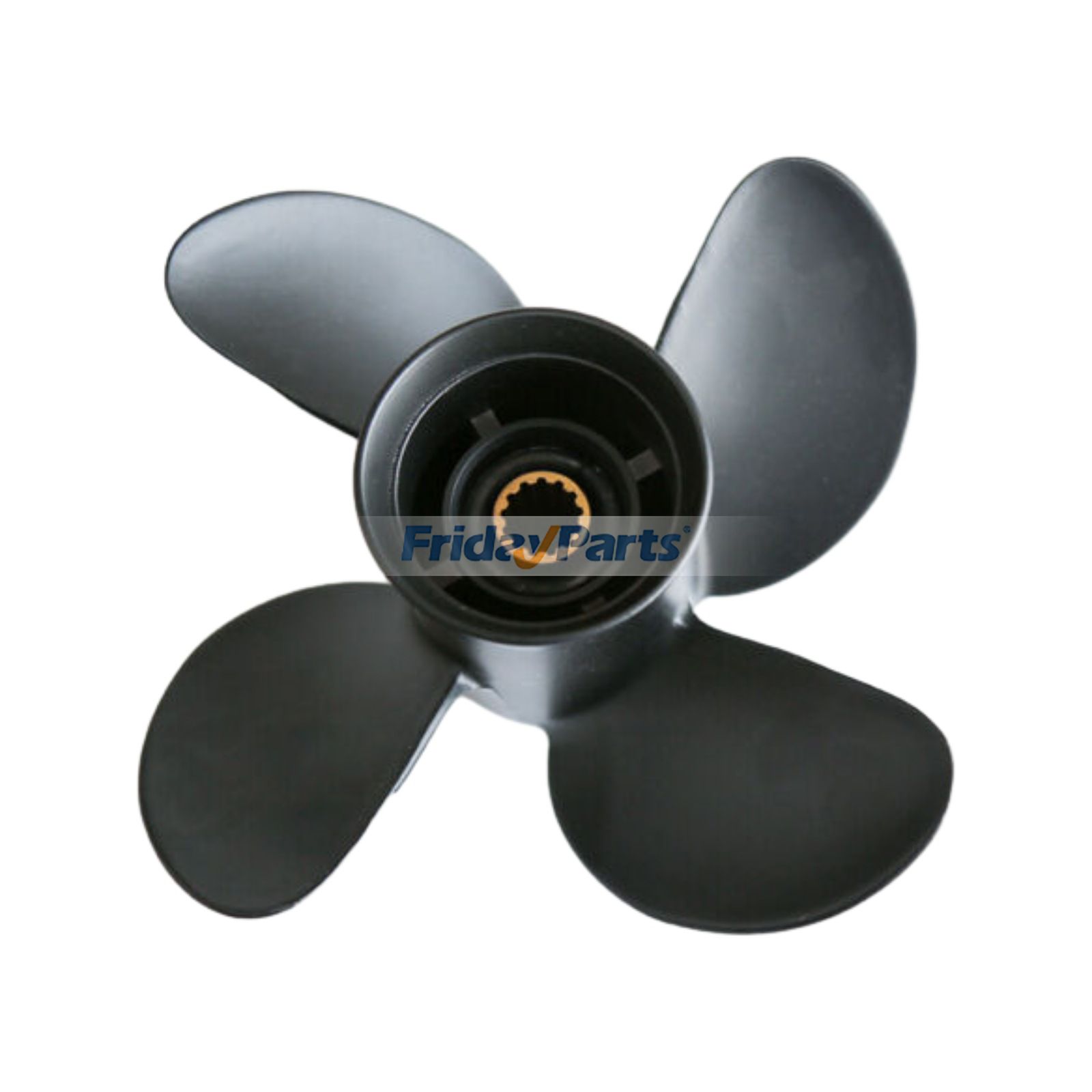 12" Pitch Spitfire 4 Blade Propeller 48-8M8026625 for Mercury Outboard Motor 25 - 70 HP