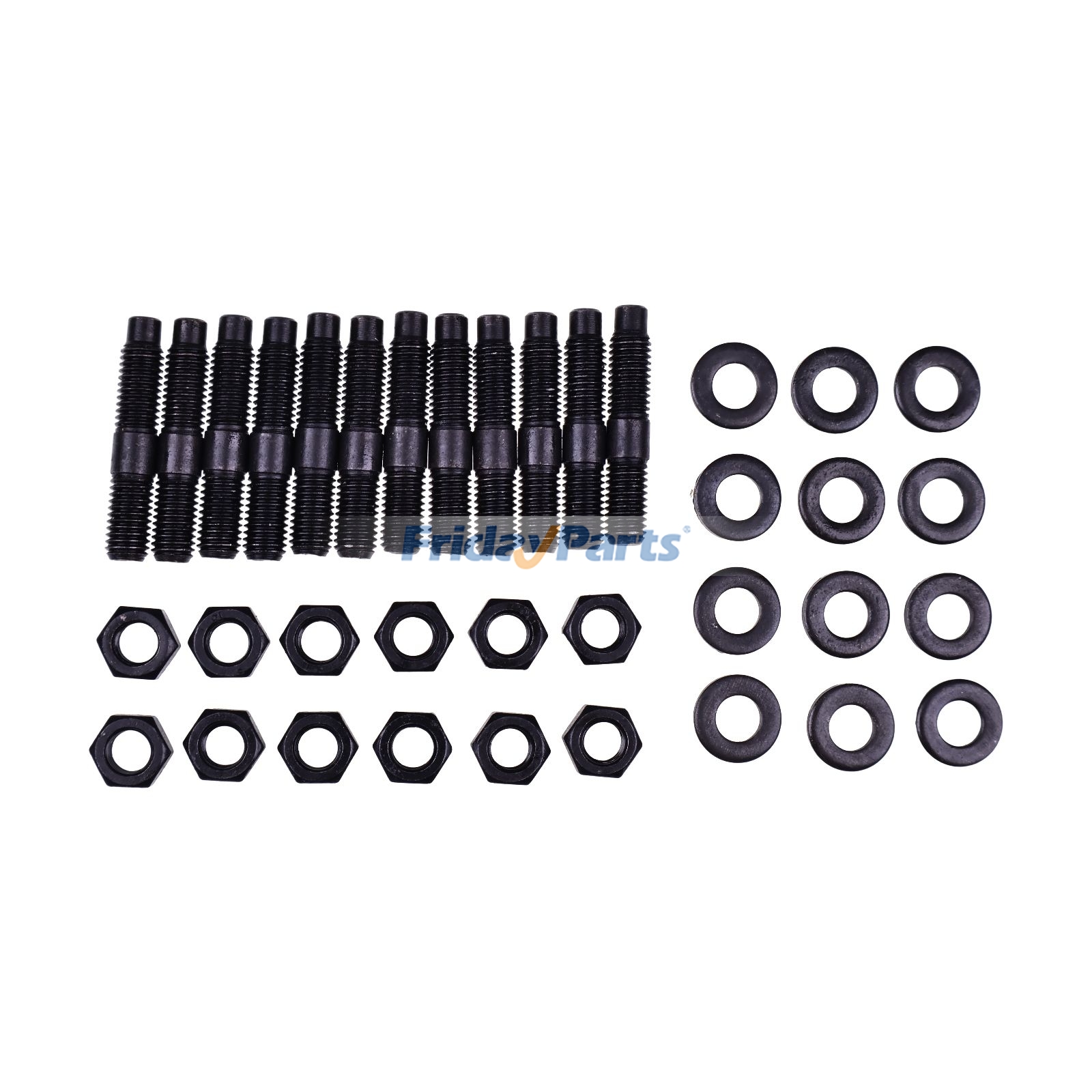 Engine,Vehicle Stud With Nut