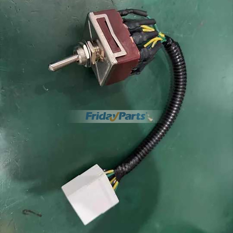 Conjunto de interruptor de palanca de 12 cables VOE14577310 para excavadora Volvo EC140C, EC160E, EC180E, EC210C, EC240C, EC300E, EC350D, EC460C