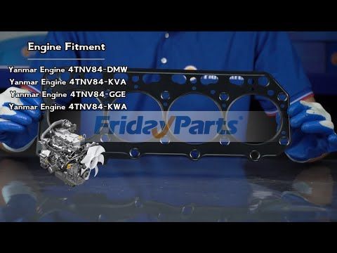 Engine,Excavator,Generator,Loader,Tractor Cylinder Head Gasket 4TNE84 4TNE84T 4TNV84