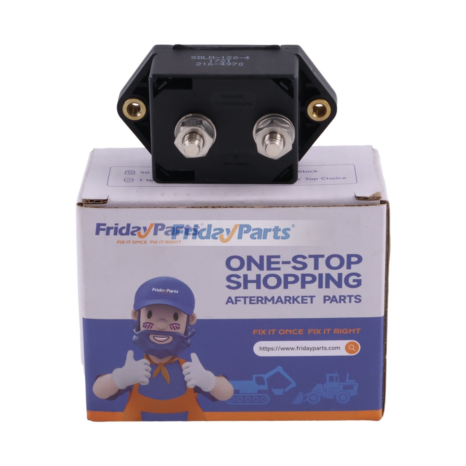 Disyuntor 120A 216-4970 SDLM-120-4 para motor Caterpillar C4.2 C6.4 C6 C7 C9 C13 C15 C16 3024C 3034 3054 3054C 3054E 3066 3126B