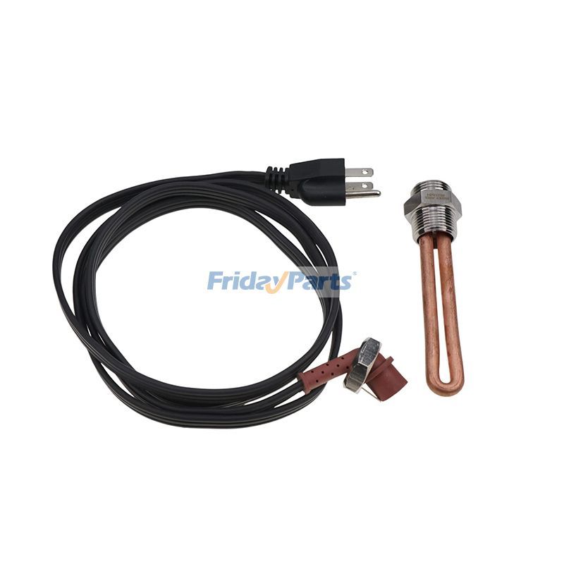 Motor  - Conjunto de aquecedor de bloco de motor 120V 1000W 3/4" NPT 1214R 30307 LR93521 3500043 para Ford Caterpillar Hino Mack Mercury Nissan Lincoln International Detroit