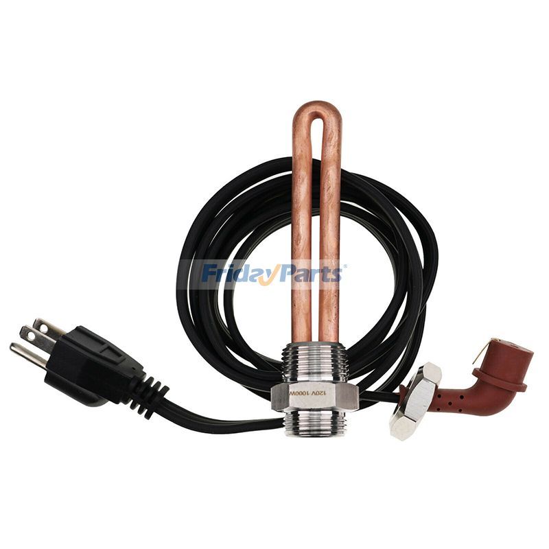 120V 1000W Heater & Cable Cord Powerstroke Super Duty F-250 F-350 94.5-96 for Engine,Vehicle
