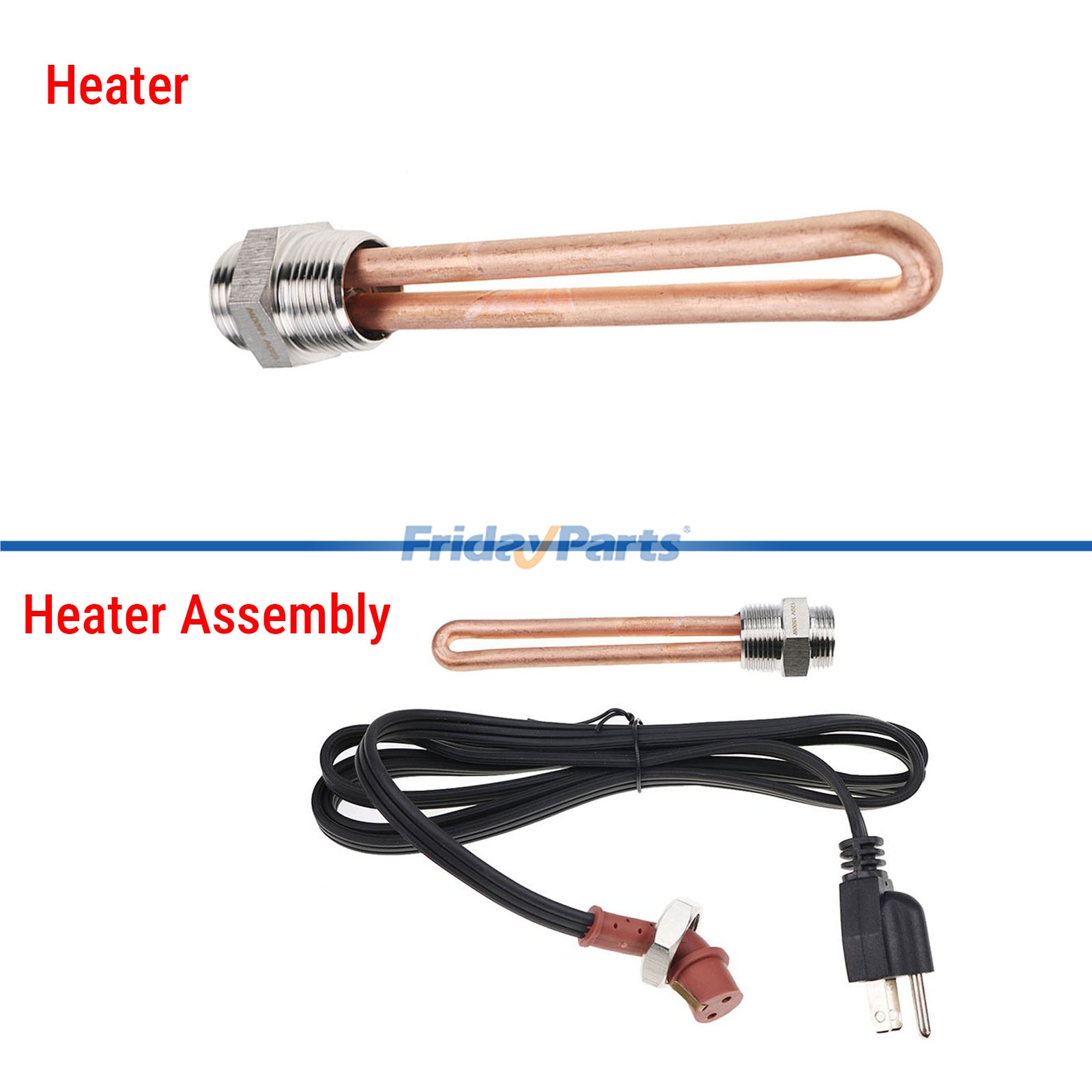 120V 3/4"NPT 1500W Super Powerful Block Heater 7.3L Powerstroke Diesel for Engine,Vehicle