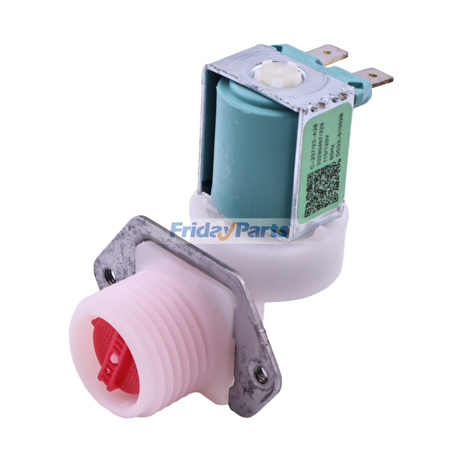 120V 60Hz Water Inlet Valve DD33-01002B for Samsung Dishwasher DW80R7061US/AA-00 DW80B6060UG/AA-00 DW80B7071US/AA-00 DW80R7060US/AA-00