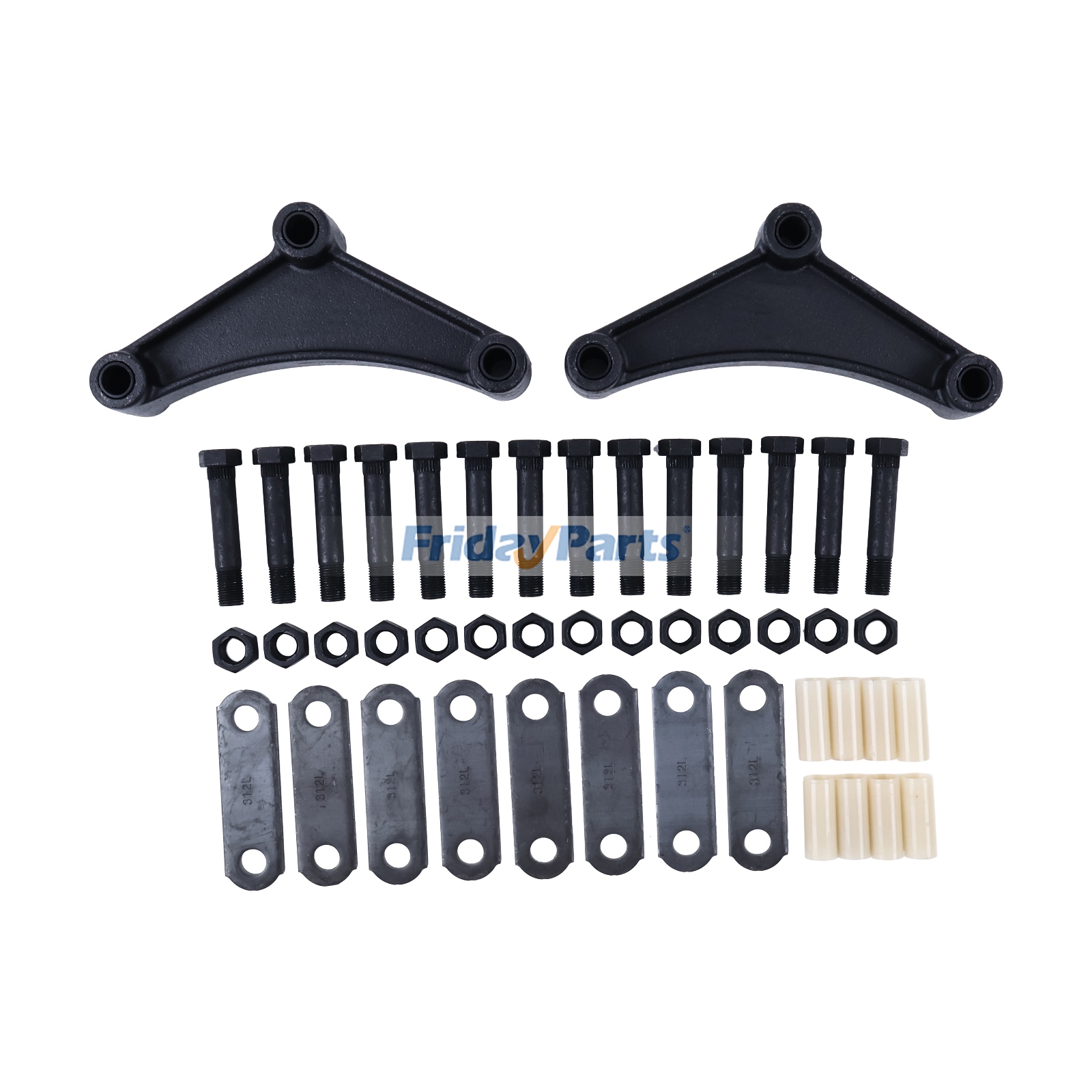  Tandem Axle Trailer Spring Suspension Rebuild Kit compatible with Others