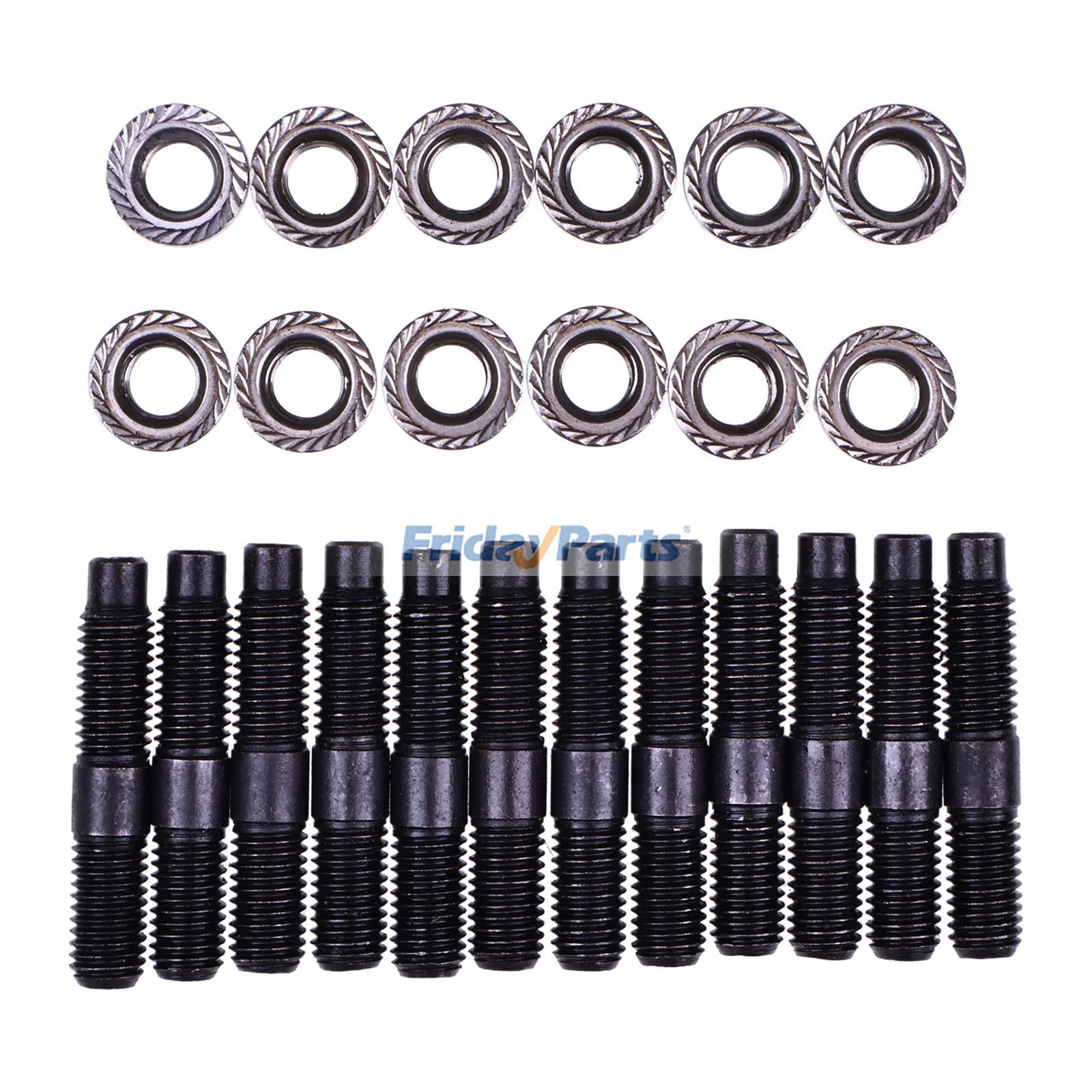 Auspuffkrümmer-Stehbolzen- und MutternsatzFür Dodge