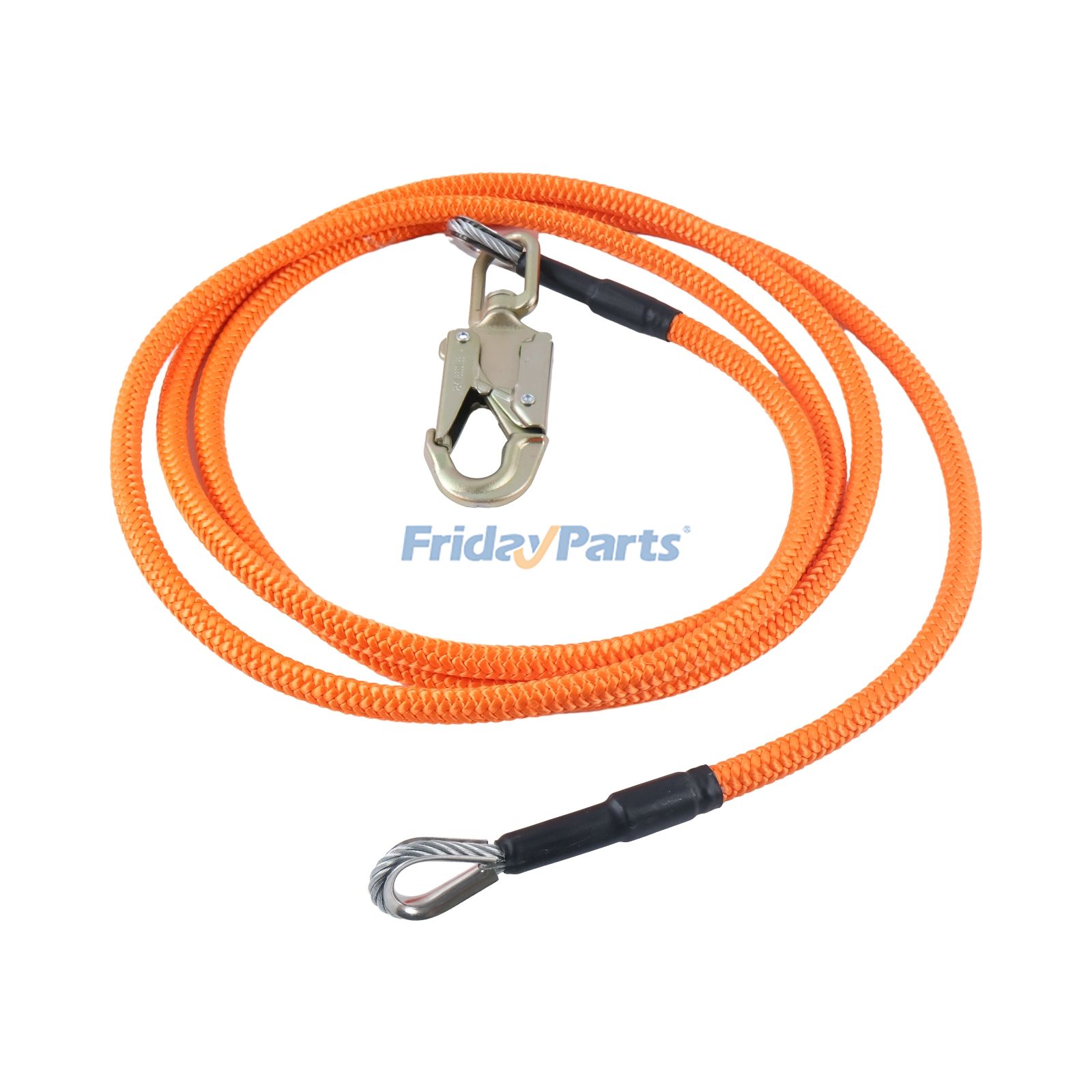 12FT 5/8" Steel Core Flipline 75005 75002 75011-A for Climb Right Arborist Climbing