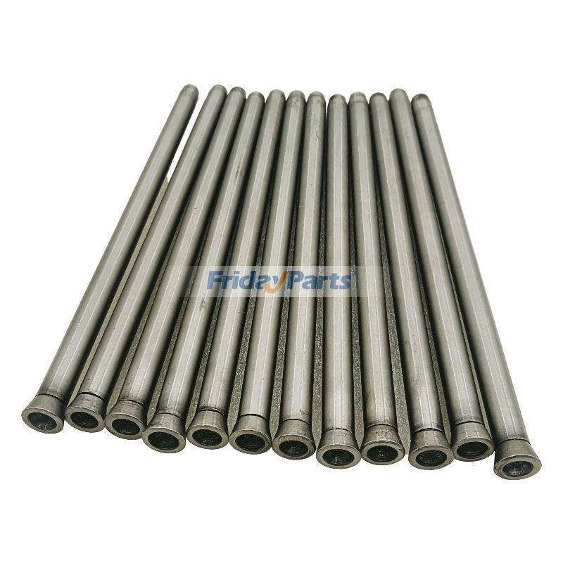 12 varillas de empuje 264-6156 133-6379 para motores Caterpillar CAT C7 C9 C-9 3126B 3126E C7.2 C9.3 3126 Excavadora 322C 324D 325C 329D de FridayParts
