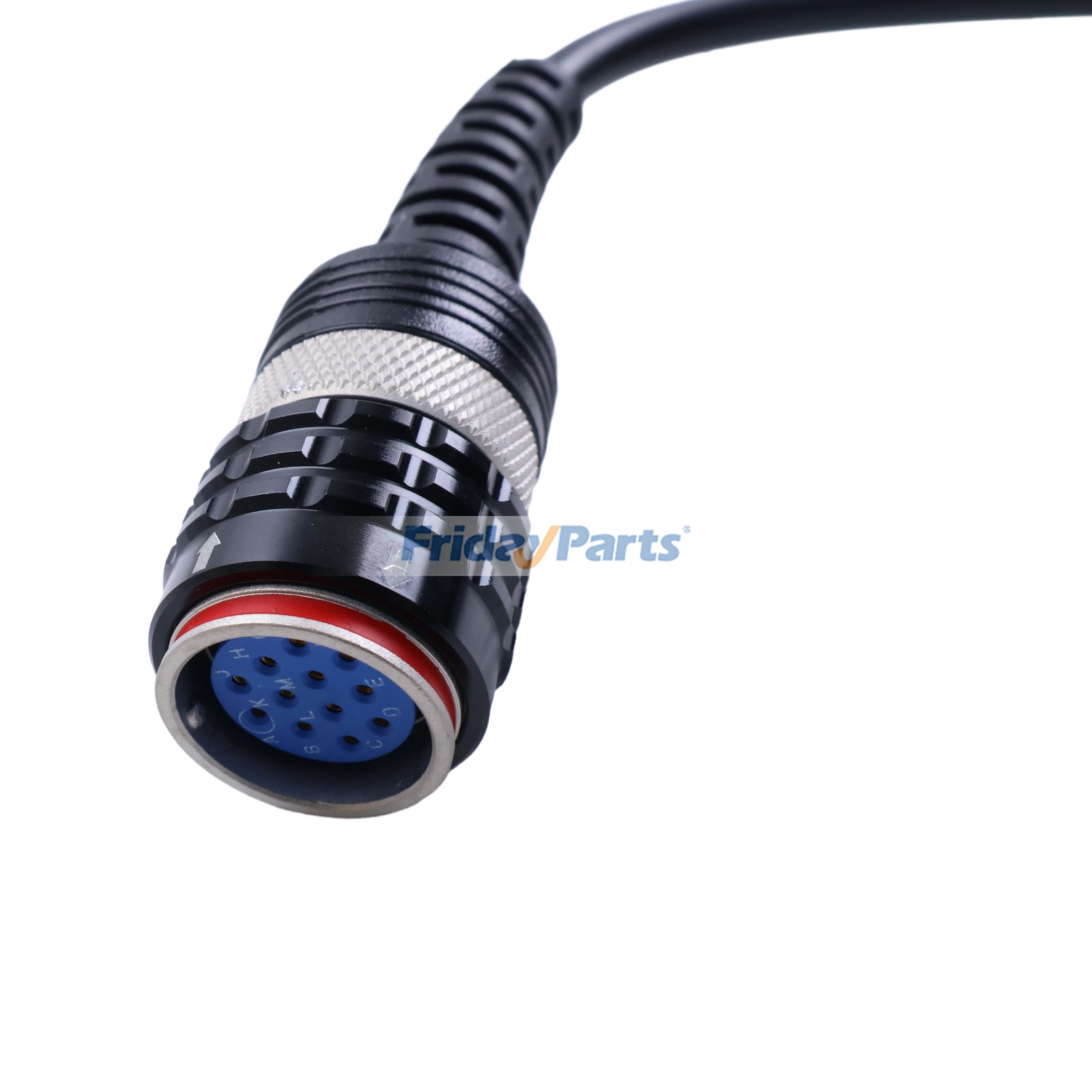 Cable de conexión USB de 12 pines 88890305 para adaptador de diagnóstico VOCOM VOCOMII para camiones Volvo para Excavadora,Camión Para Renault,Para VOLVO FridayParts