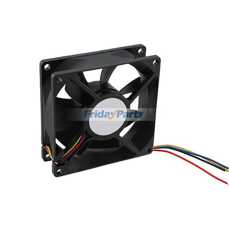 Ventilateur de refroidissement sans balais Delta AFB0812SH 12 V 0,51 A 80 x 80 x 25 mm