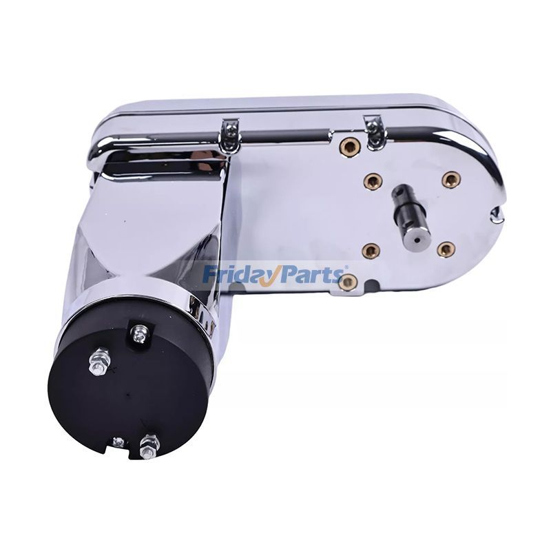 Moteur de bâche à rouleau pour camion à benne basculante 12 V 1,2 CV 73:1 54 tr/min 900 W avec couvercle chromépourPour AUTRE MARQUE