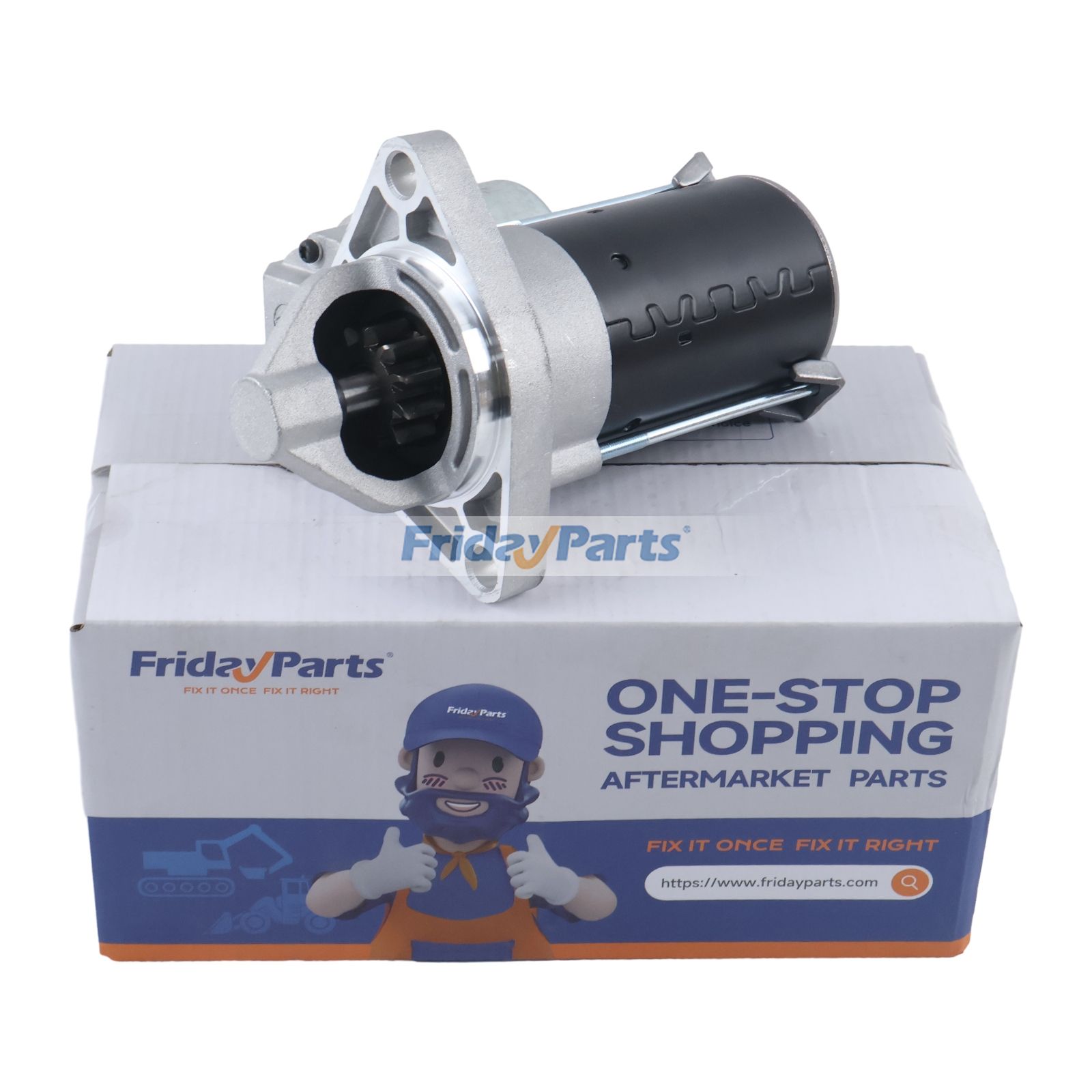 Démarreur 12 V 1,2 kW QDY12028A pour moteur Koop KD192FC KD192FC-1