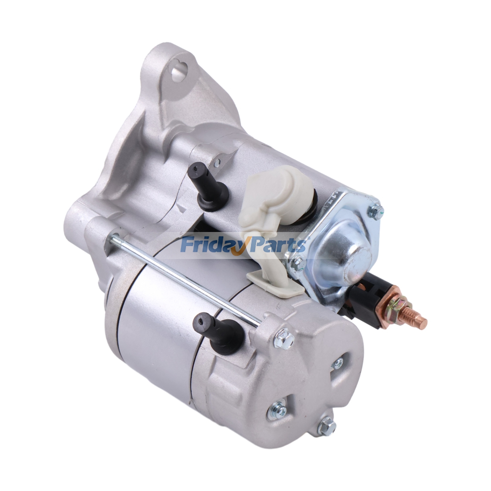 Motor de arranque de 12 V, 1,4 kW y 10 dientes, 6T-7004 128000-1050 para montacargas Caterpillar CAT T125D, T150D, T165, T180, T200, T225, T250 y T300. de FridayParts