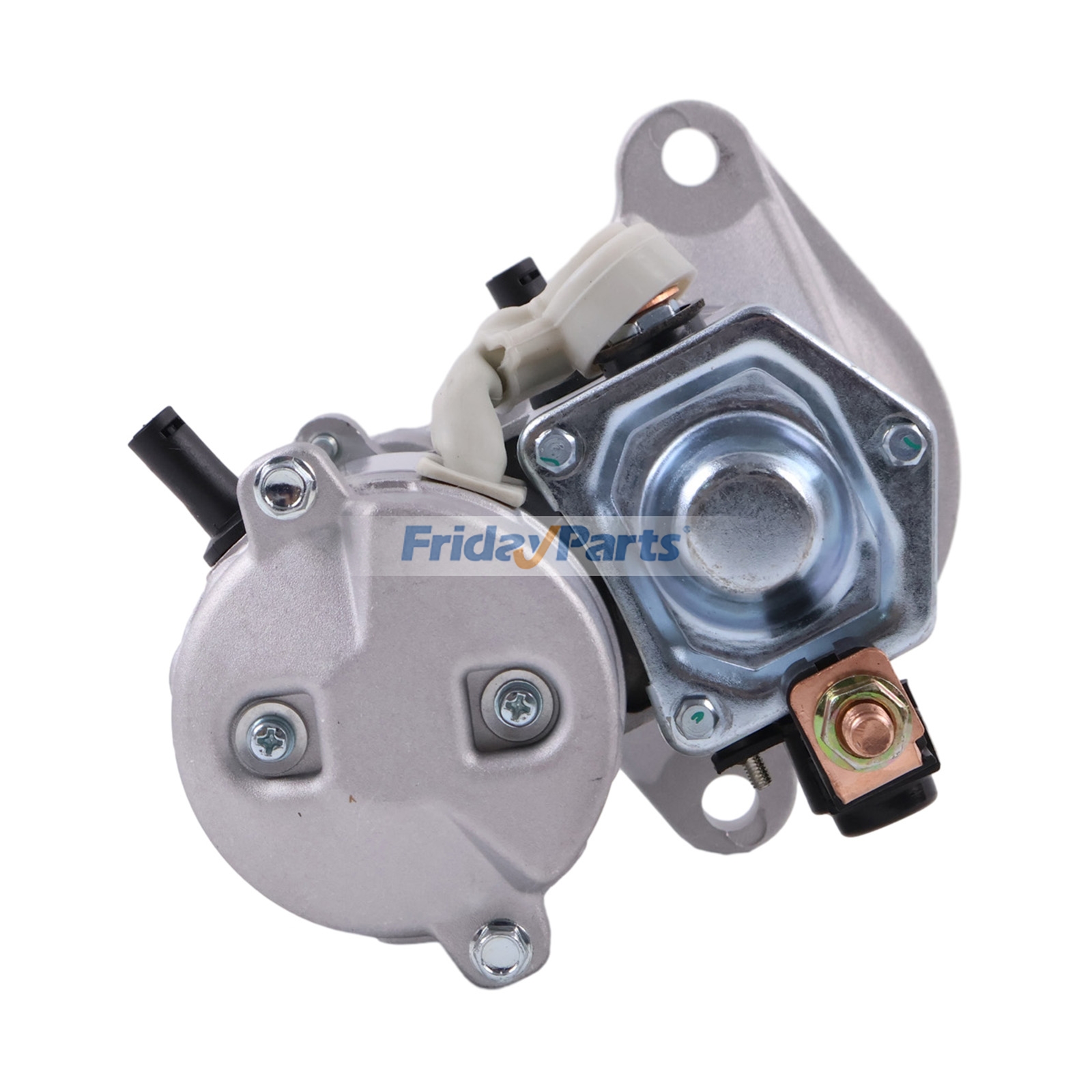 Repuesto Motor de arranque de 12 V, 1,4 kW y 10 dientes, 6T-7004 128000-1050 para montacargas Caterpillar CAT T125D, T150D, T165, T180, T200, T225, T250 y T300. compatible con Montacargas Para CAT,Para DAEWOO,Para Denso,Para OTRA MARCA,Para Clark FridayParts