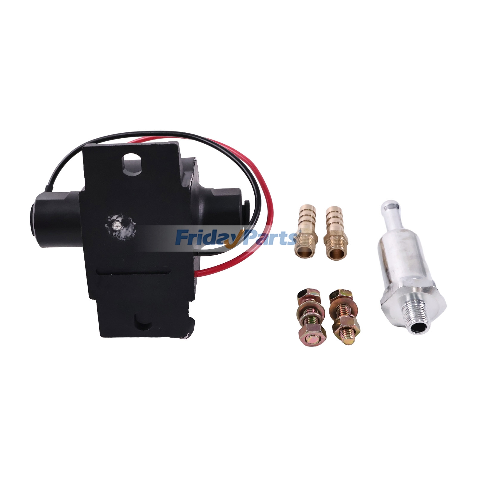 Kit de bomba de combustible de 12 V, 1,5-4 PSI, 23 GPH, FEP04SV para vehículos de FridayParts