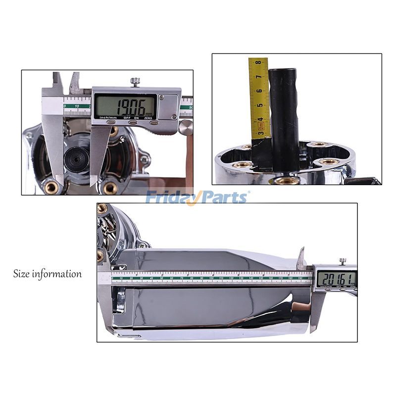 FridayParts Dump Truck Roll Tarp Motor Chrome Cover