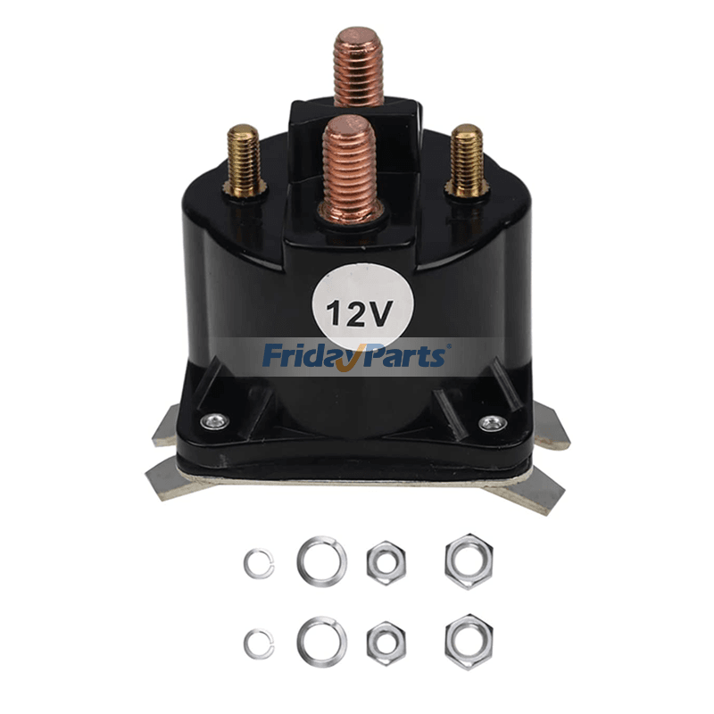 buy 12V 100A 4 Terminal Starter Solenoid for Pump Dump Trailer 070009