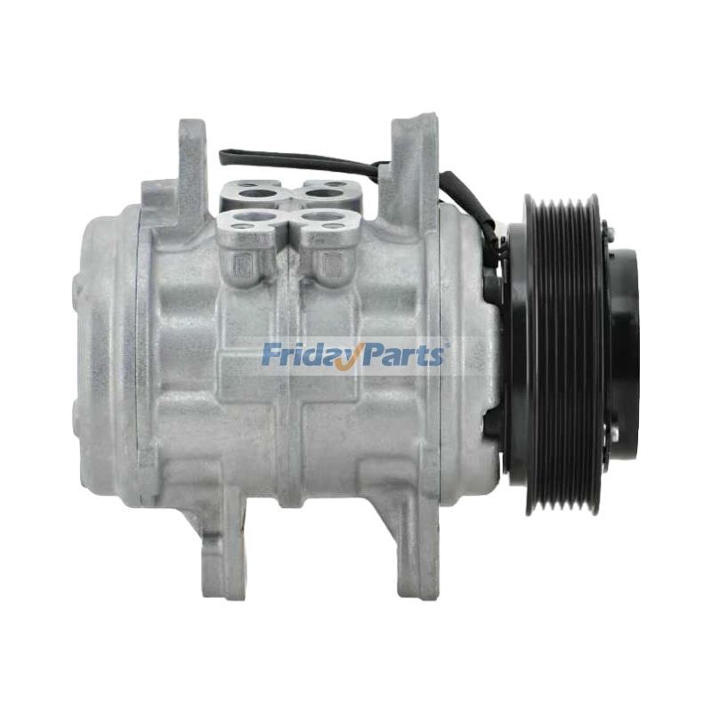 12V 10P15E A/C Compressor compatible with Vehicle