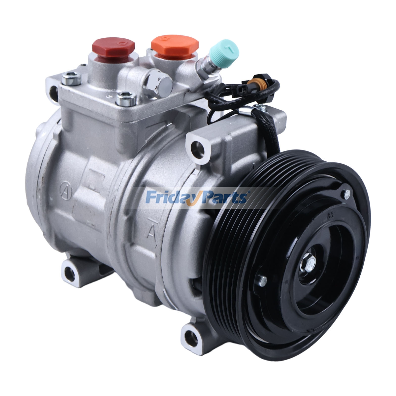 12V 10PA17C 6PK 125MM A/C Compressor RE196923 for John Deere Tractor 5065M 5075M 5225 5325 5325N 5425N 5525N