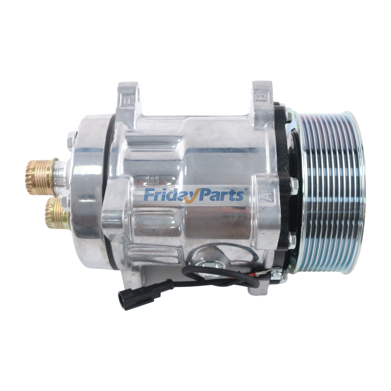12V 10PK 130mm / 5.12in SD7H15 A/C Compressor Replacement for Sanden 6019
