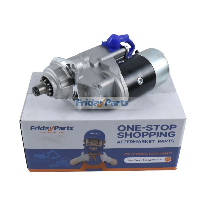 12V 10T Anlasser 228000-7810 1388721 für Perkins Motor 1000-4 Hyster H-75-120XL Yale GP120 GP70