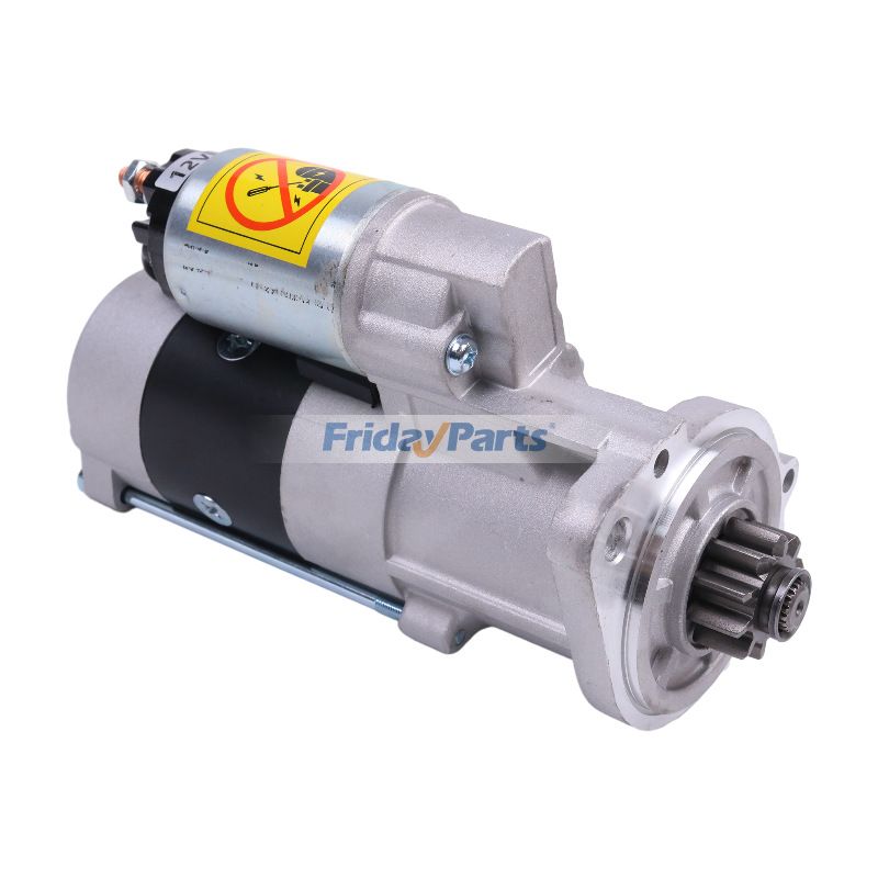 FridayParts 12V 10T スターター モーター RE518112 RE546027 RE546868 Compatible for ジョンディア 3029 4039 4045 6068 6700 Replacement