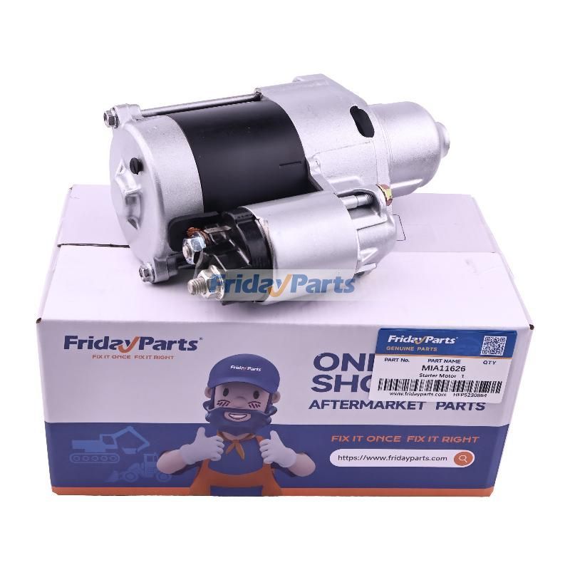 Motor de arranque de 12 V y 10 T MIA11626 para motor Kawasaki FS600V FX730V FS691V Cortadora John Deere 636M 648M Z445 Z655 Z910A Z920R