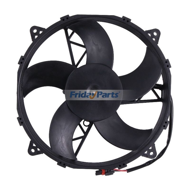 Curved Blade Puller Fan for Excavator,Loader,Tractor
