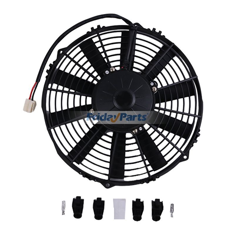 12V 11" Straight Blade Pusher Fan for Others