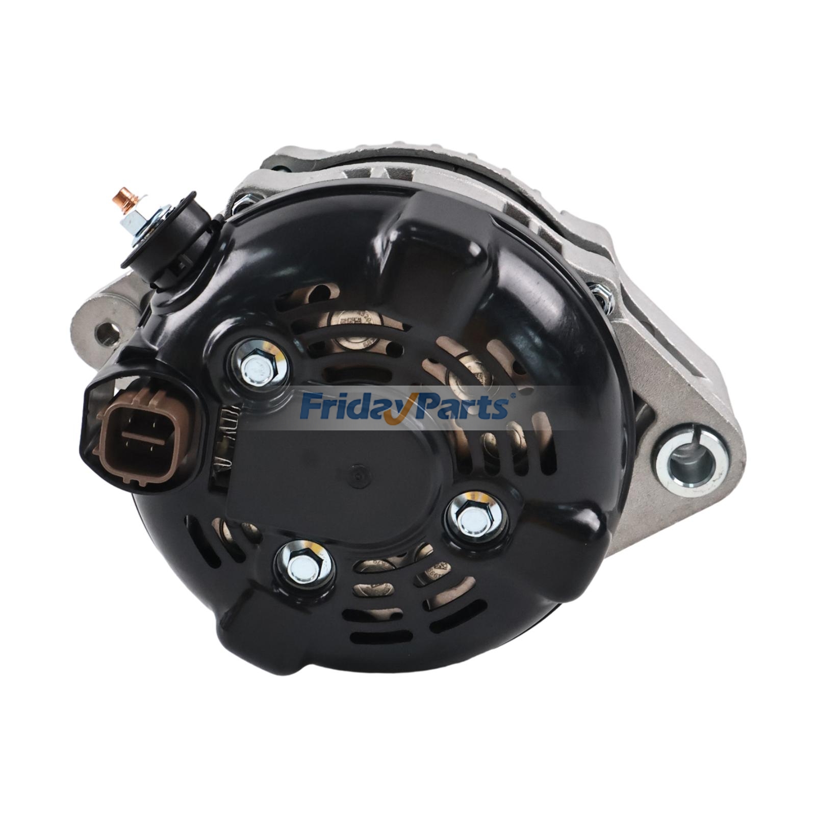 Repuesto Alternador de 12 V y 110 A 27060-UM011 27060-UM010 para montacargas Toyota con motor 1ZS 8FDU15 8FDU18 8FDU20 8FDU25 8FDU30 8FDU32 compatible con Motor,Montacargas Para Toyota FridayParts