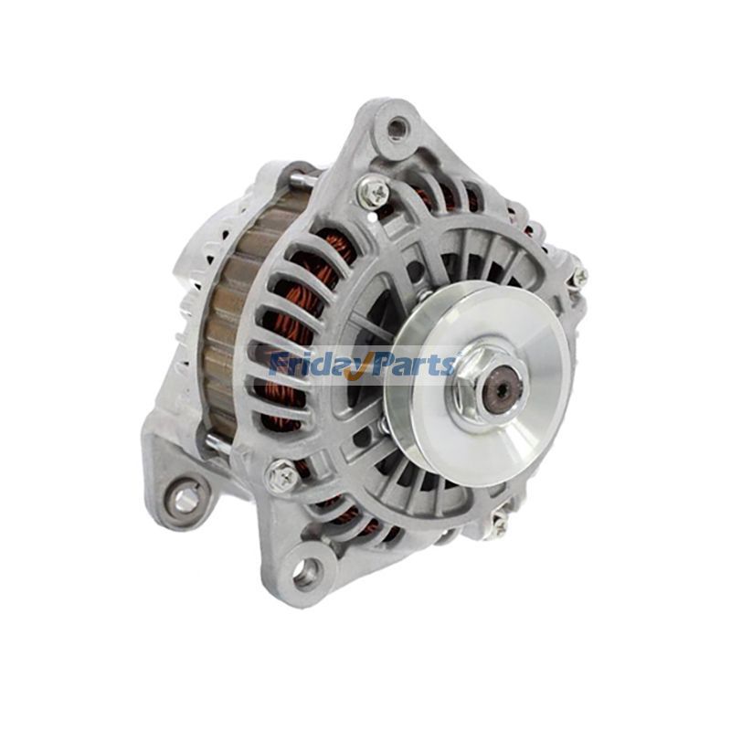 12V 115A Alternator 1E300-64010 1E300-64011 for Kubota Engine V3800 Generator Komatsu Excavator PC700LC-8EO