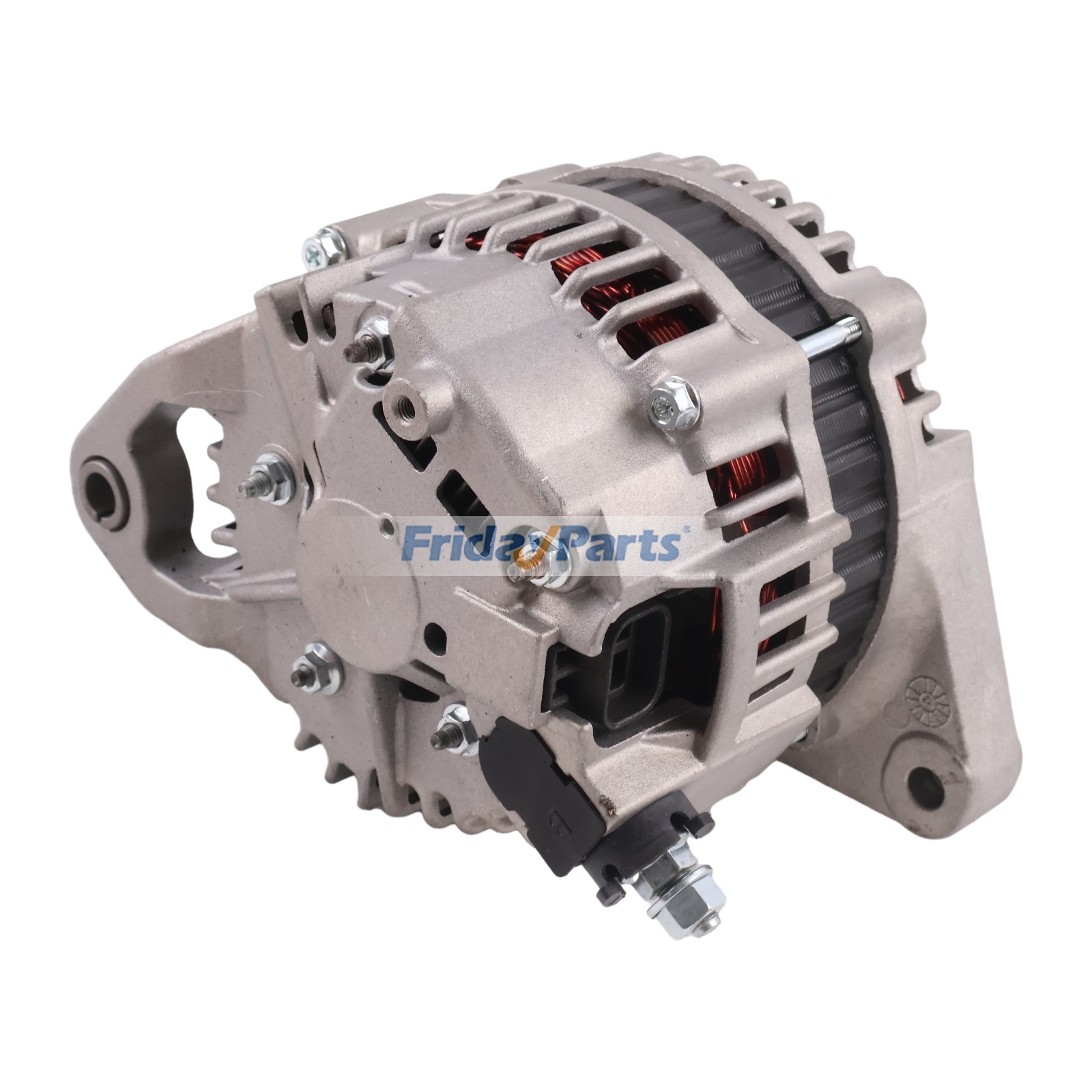 Alternateur 12 V 115 A 1E300-64010 1E300-64011 pour moteur Kubota V3800, générateur, excavatrice Komatsu PC700LC-8EOpourPour KOMATSU,Pour KUBOTA