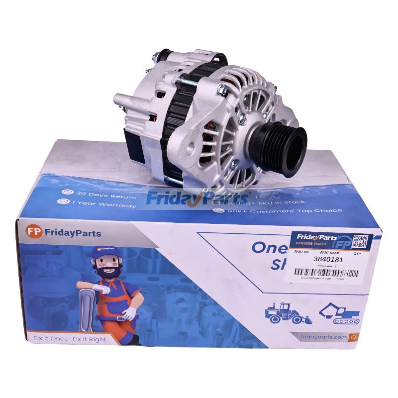 12V 115A Lichtmaschine 3840181 für Volvo Penta Motor D4 D6