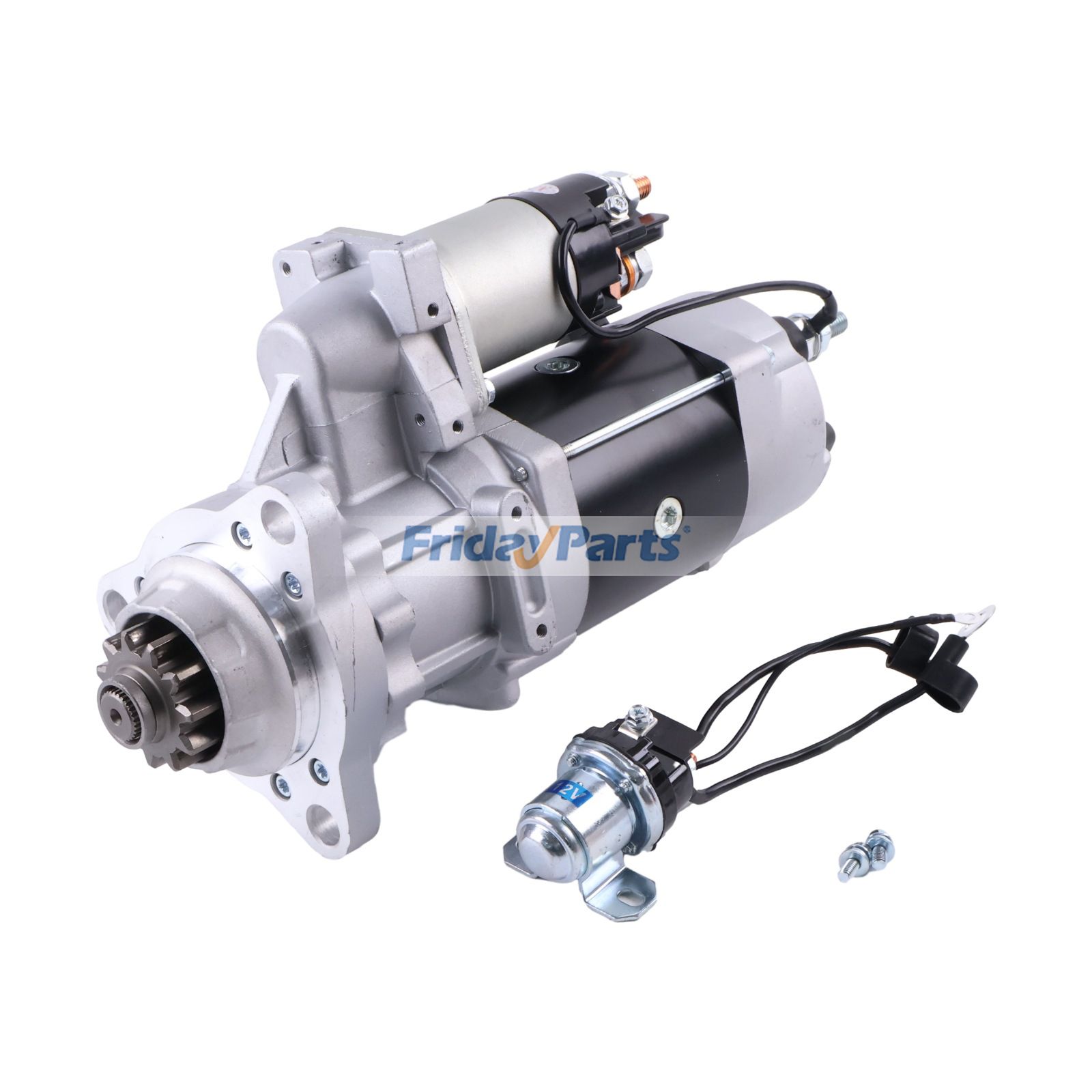 12V 11T 39MT Anlasser für Cummins ISX Caterpillar CAT 3176 Motor Ford L6000 Freightliner Argosy LKW - Ersetzt Delco 8200308