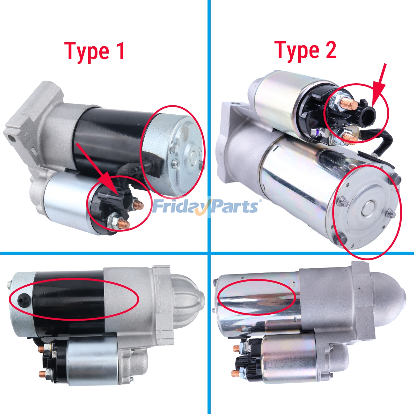 エンジン,海洋 スターターモーター