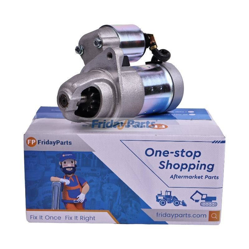 24V 11T 7.5KW CW スターター　セルモーター FIAT-HITACHI 24V 7.5KW 11 T スターター セルモーター ジョンディアLOADER 624 NEW