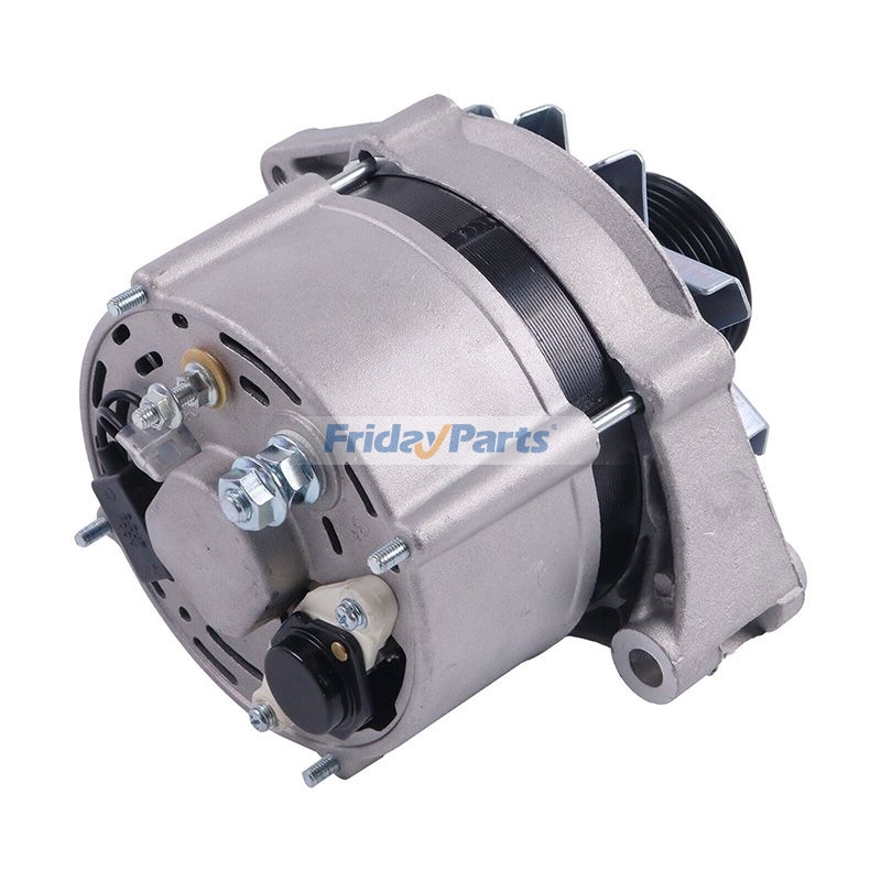 Alternador de 12 V y 120 A AT185951 TY24486 para motores John Deere 4039T 4045D 6059T 6068D Cosechadora 2254 2256 2258 1170 1185 1450 1550 de FridayParts