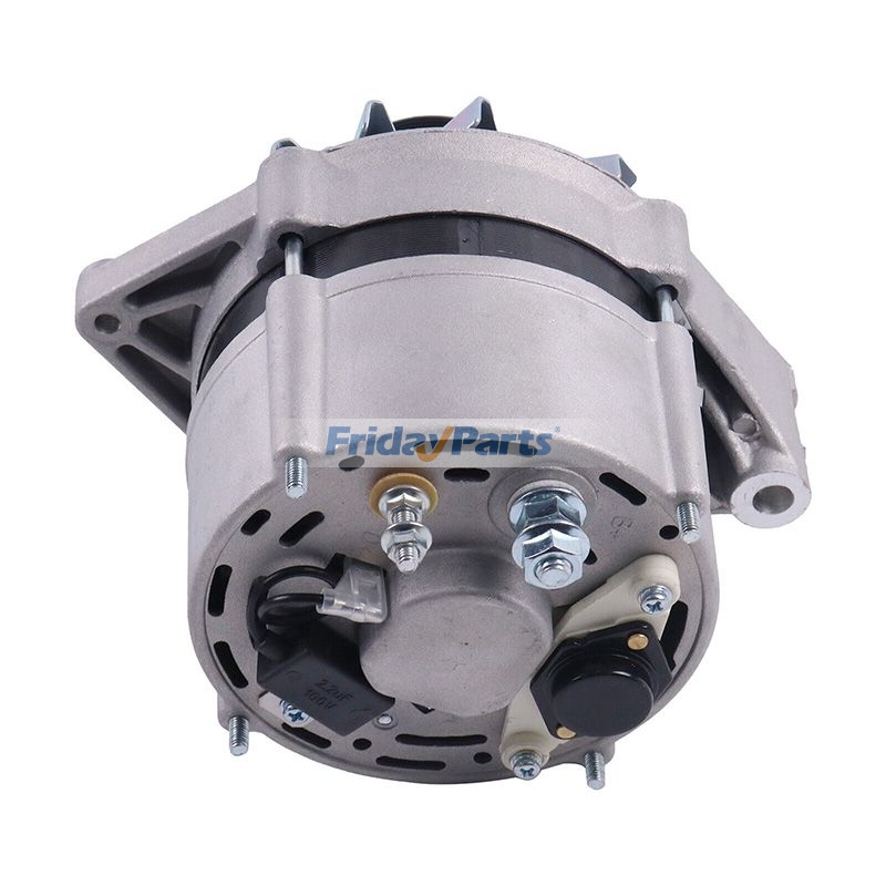 Alternador de 12 V y 120 A AT185951 TY24486 para motores John Deere 4039T 4045D 6059T 6068D Cosechadora 2254 2256 2258 1170 1185 1450 1550 Para JOHN DEERE