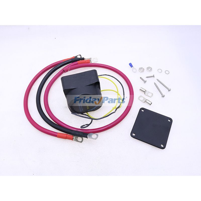 FridayParts 12V 140Amp Smart Wasserdicht Dual Batterie Isolator für ATV UTV 4WD Rzr RV Auto Wasserfahrzeug Boot Caravan Camping