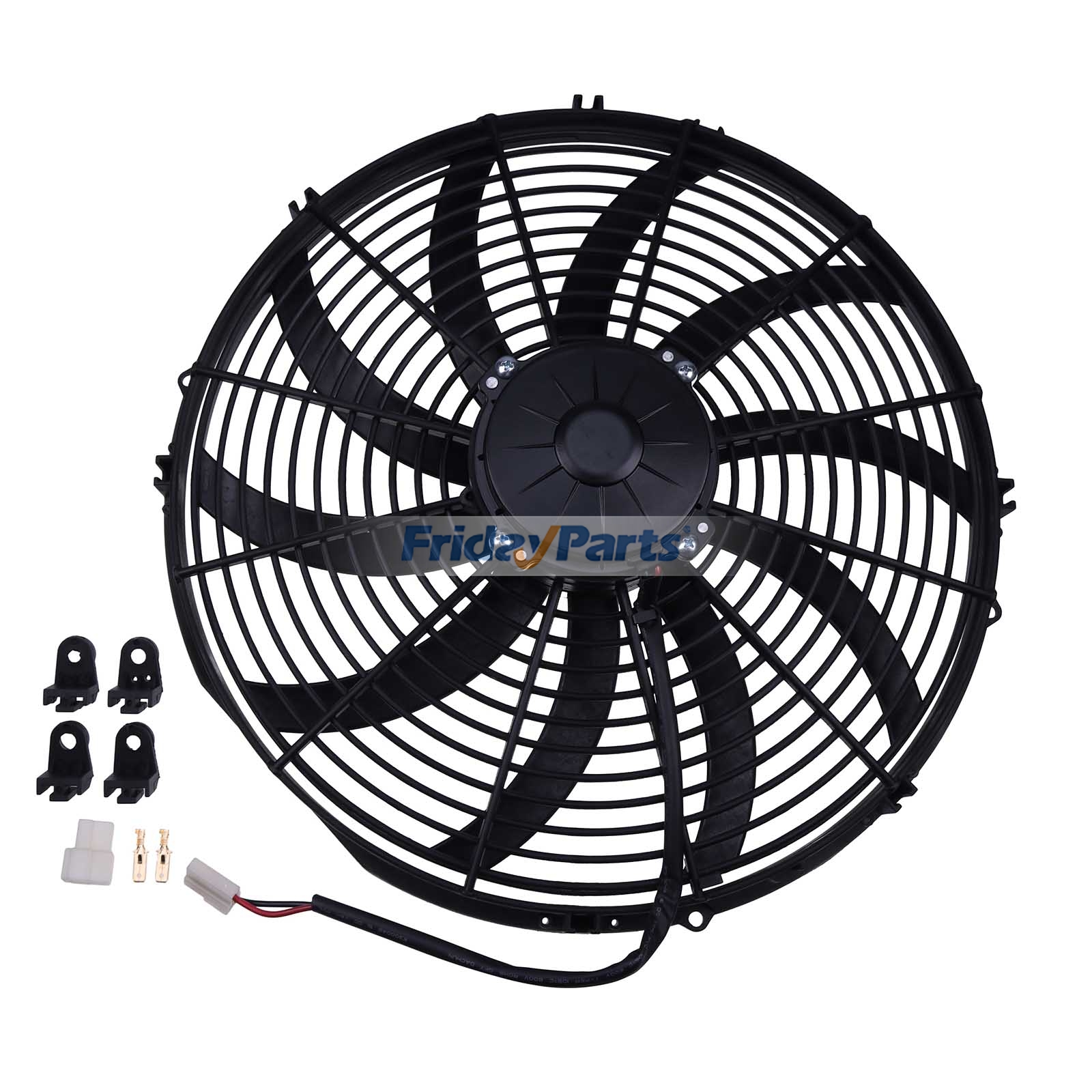 12V 16" Suction Fan Replacement for Spal 30102023 VA18-AP70/LL/I-42A