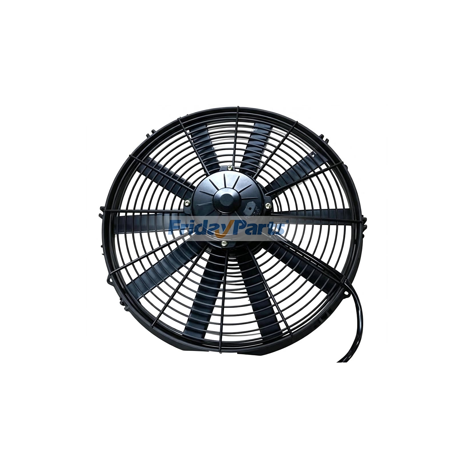 12V 16Inch Electric Puller Fan LNF2400X 3MTV220 for Tractor Harvester Loader