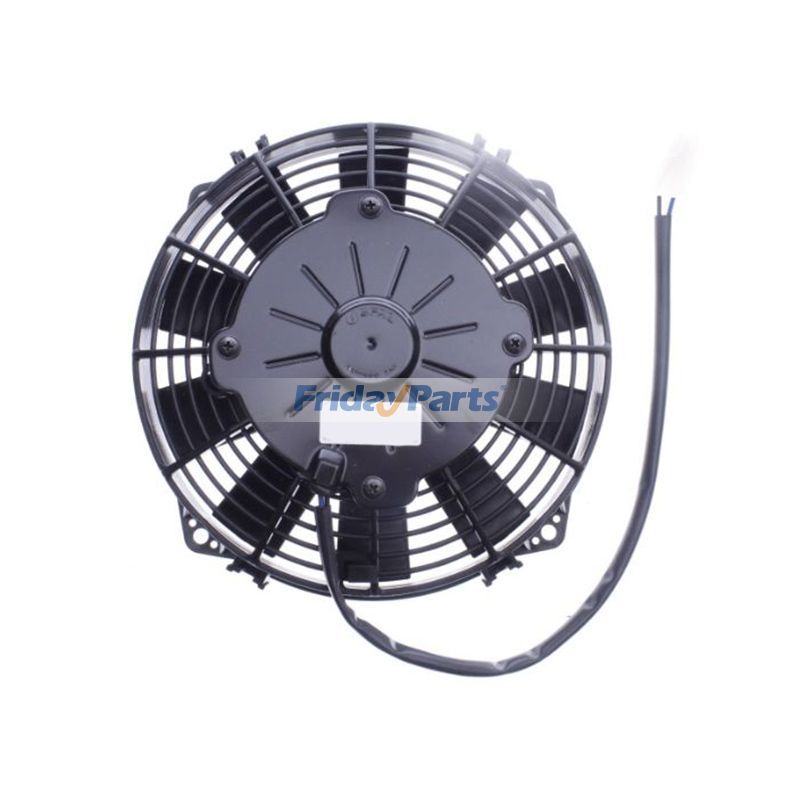 12V 190mm Aftermarket Spal VA24-AP7/C-34S Cooling Fan Assembly for Motorcycle Truck