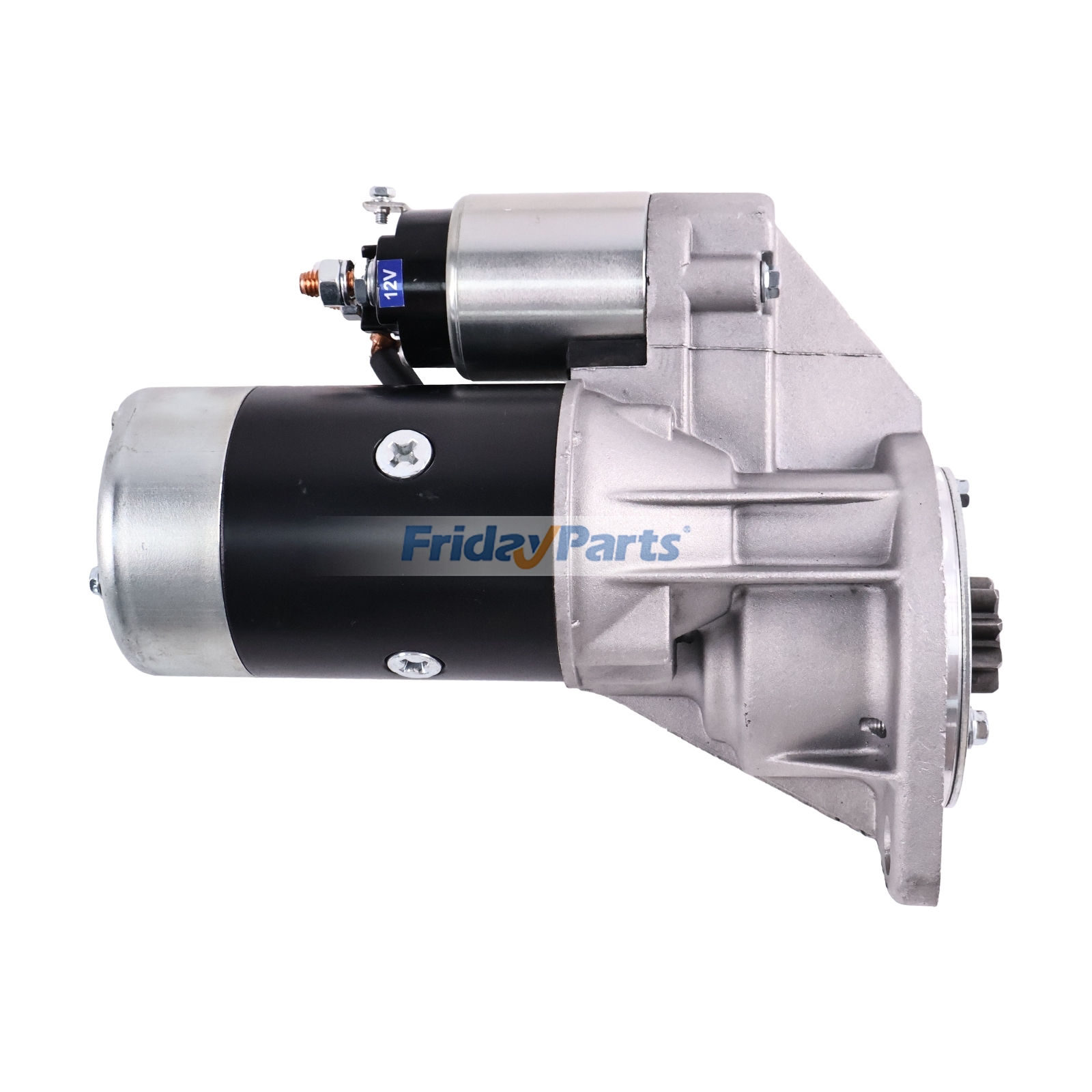 Motor de arranque de 12 V y 2,0 kW con 9 tiempos para motores Isuzu 4BD1, 4BD2, 4HE1, 4HK1, 4HK1-TC, 4HK1-TCN, 4JJ1, 6BD1, 6BG1, 6HE1 y 6HK1 - Reemplaza a WAI Global 16739N de FridayParts