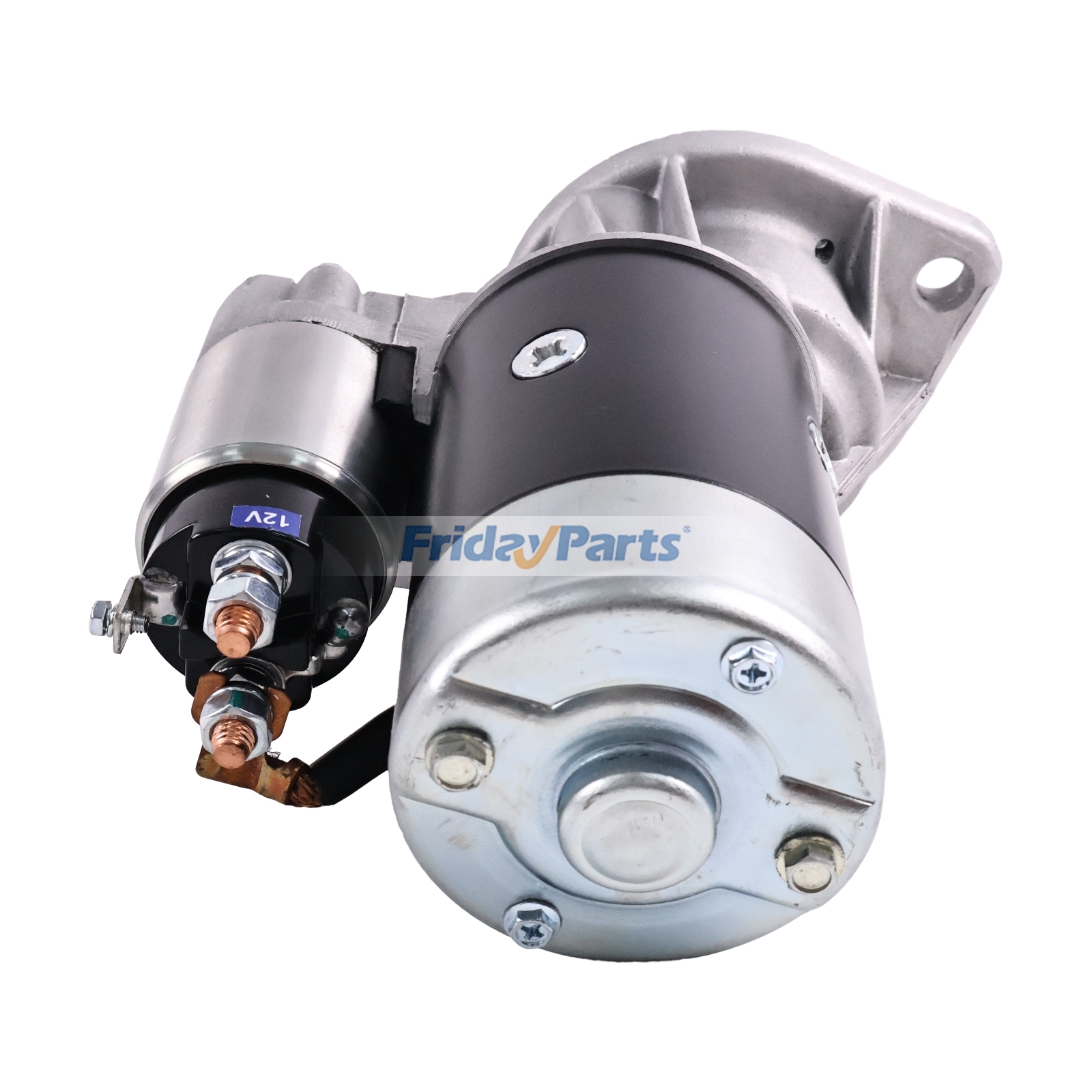 Motor de arranque de 12 V y 2,0 kW con 9 tiempos para motores Isuzu 4BD1, 4BD2, 4HE1, 4HK1, 4HK1-TC, 4HK1-TCN, 4JJ1, 6BD1, 6BG1, 6HE1 y 6HK1 - Reemplaza a WAI Global 16739N