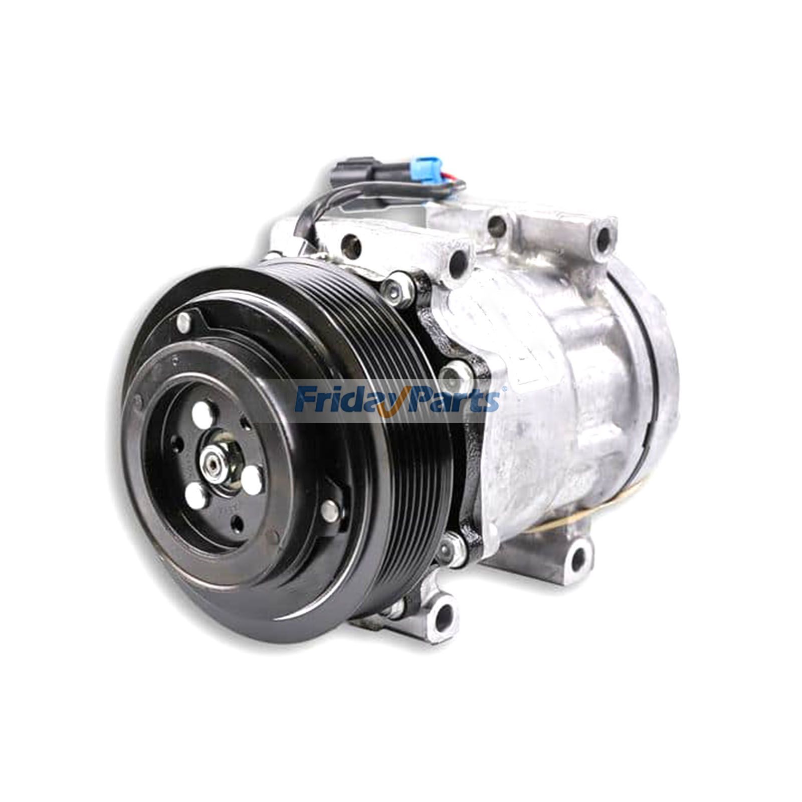 12V 2-Groove Aftermarket Sanden Pulley A/C Compressor PTAC5764 4639 4644 for Heavy Duty Truck
